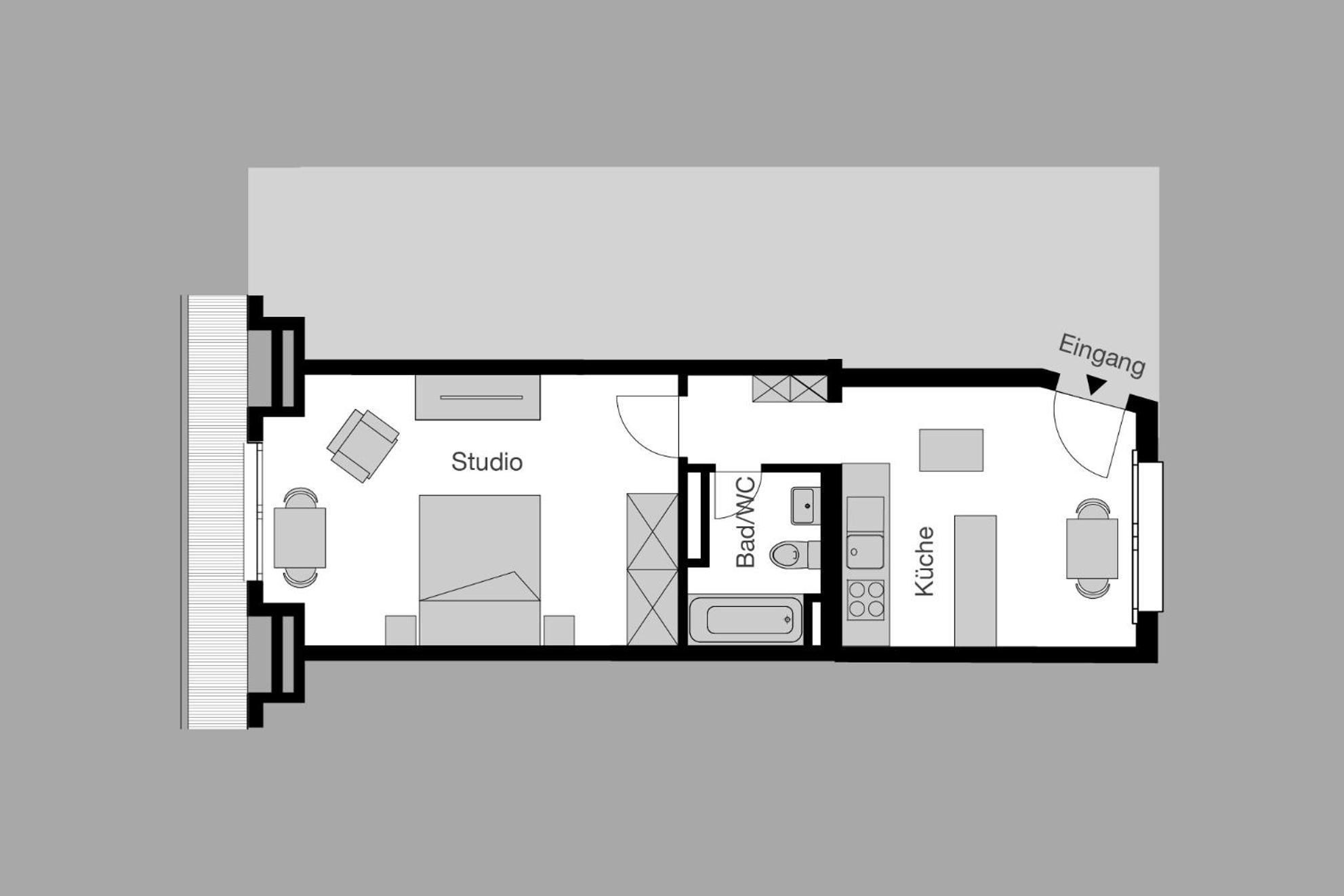 Appartement - Forchstrasse *